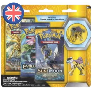 Pokemon Legendary Beasts Collectors Pin Raikou (EN)