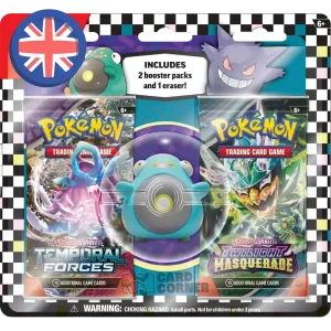 Pokemon Back to School Eraser Blister 2024 (EN) - ZUFÄLLIG