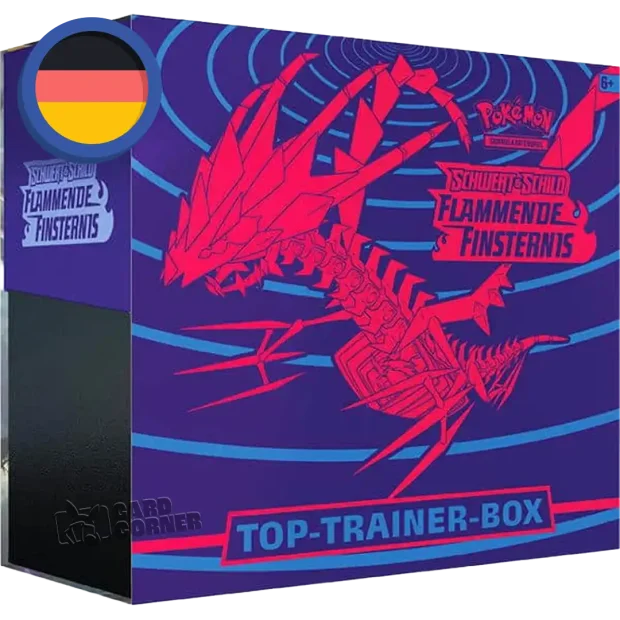 Pokemon Flammende Finsternis Top Trainer Box