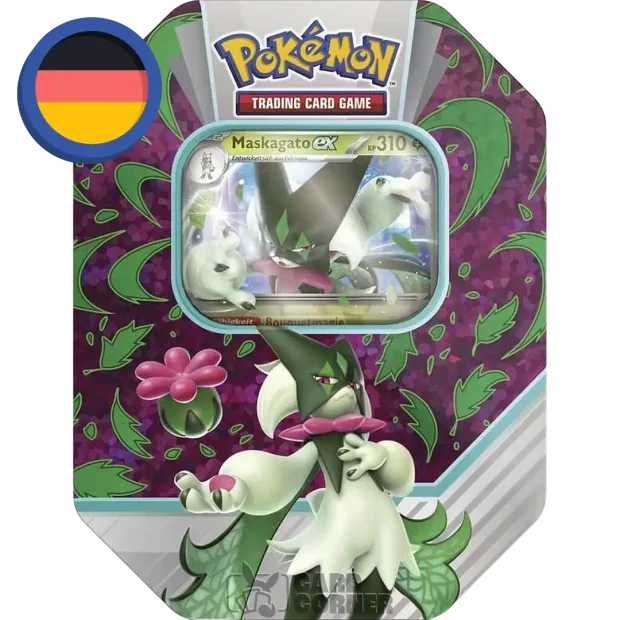 Pokemon Palder Partner Maskagato EX Tin Box (DE)