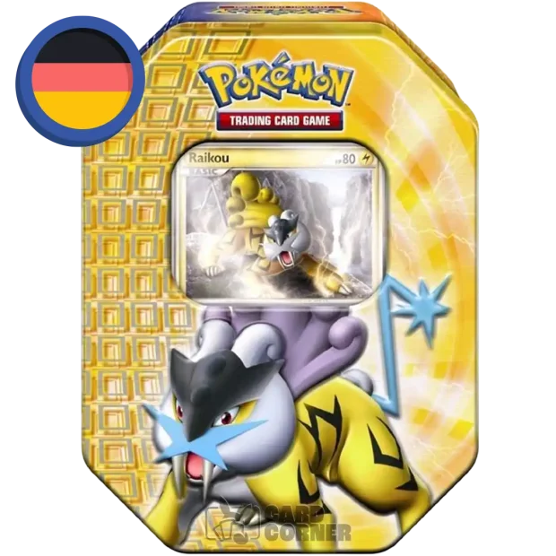 Pokemon Herbst 2010 Raikou Tin Box (DE)
