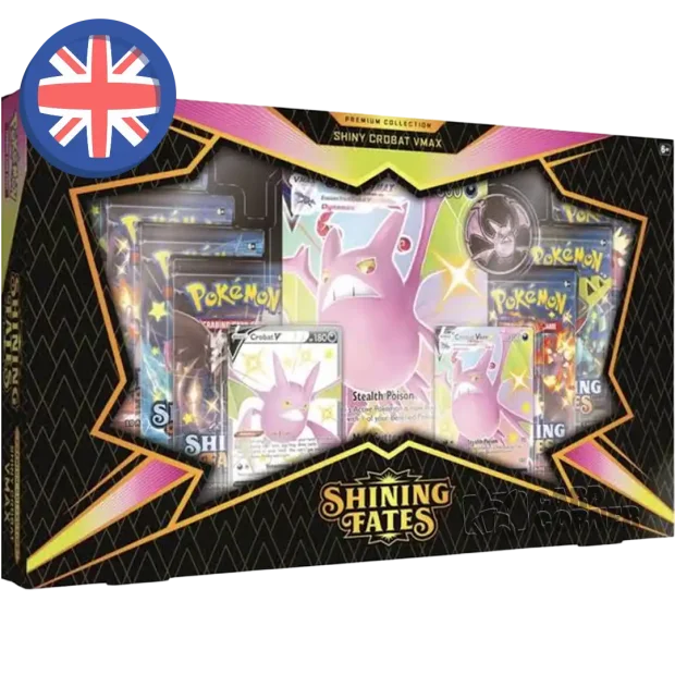 Pokemon Shining Fates Shiny Crobat VMAX Premium Collection