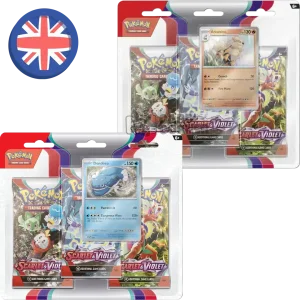 Pokemon Scarlet & Violet 3-Pack Blister ZUFÄLLIG