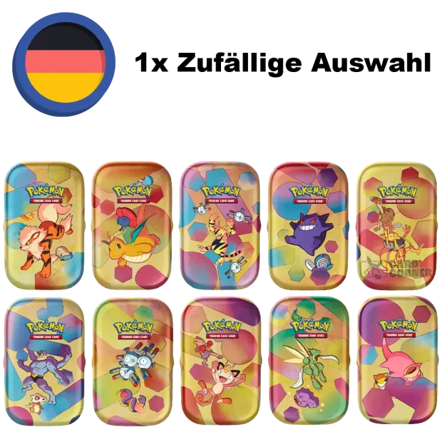 Pokemon 151 Mini Tin (DE) ZUFÄLLIG