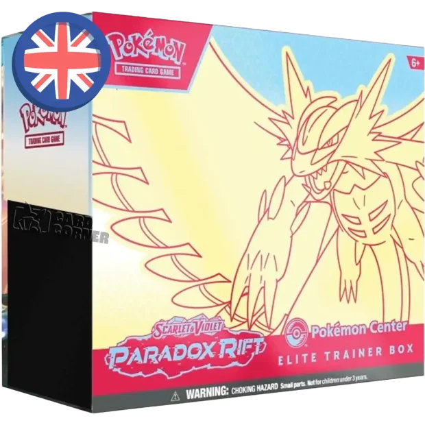 Pokemon Paradox Rift Pokemon Center ETB Roaring Moon