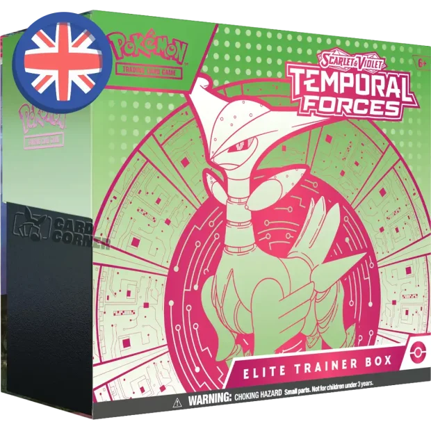Pokemon Temporal Forces Pokemon Center ETB Iron Leaves