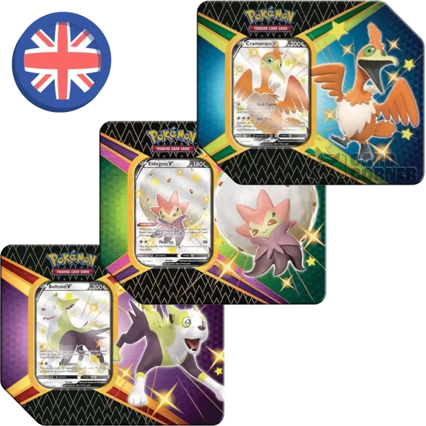 Pokemon Shining Fates Tin Box ZUFÄLLIG