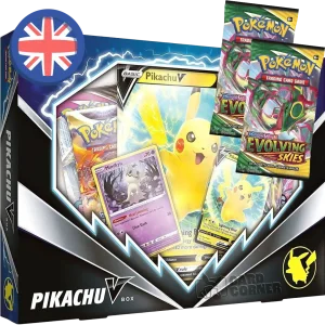 Pokemon Pikachu V Box 2022 mit Evolving Skies Booster (EN)