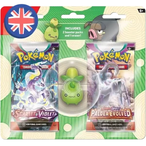 Pokemon Back to School Eraser Blister 2023 (EN) ZUFÄLLIG