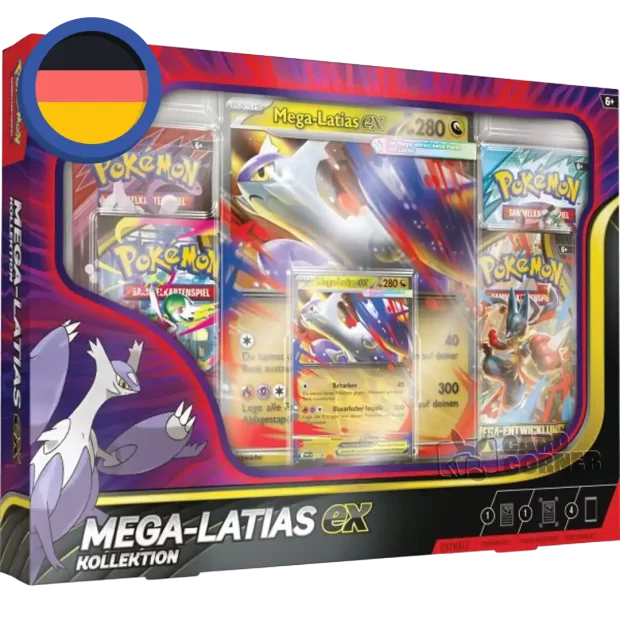 Pokemon Mega Latias EX Kollektion Box (DE)