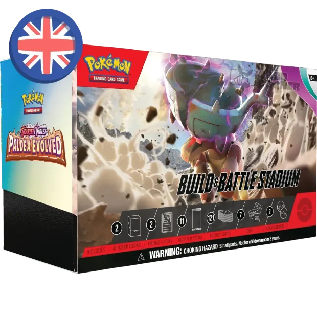 Pokemon Paldea Evolved Build & Battle Stadium