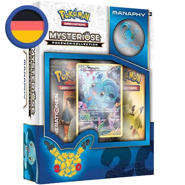 Pokemon Generationen Mysteriöse Kollektion Manaphy (DE)
