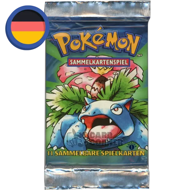Pokemon Base Set 1. Edition Booster (DE)