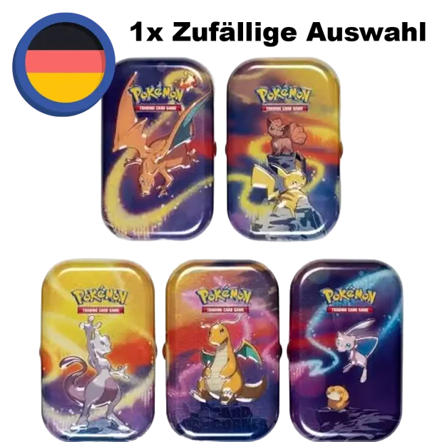 Pokemon Kanto Powers Mini Tin (DE) ZUFÄLLIG