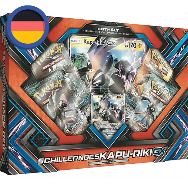 Pokemon Schillerndes Kapu-Riki GX Kollektion (DE)