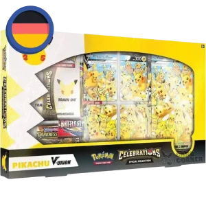 Pokemon Celebrations Pikachu V-Union Spezial Kollektion (DE)