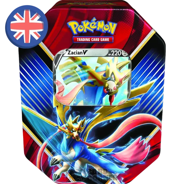 Pokemon Legends of Galar Summer 2020 Tin Box (EN) Zacian V