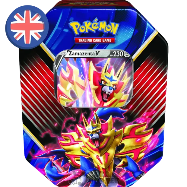 Pokemon Legends of Galar Summer 2020 Tin Box (EN) Zamazenta V
