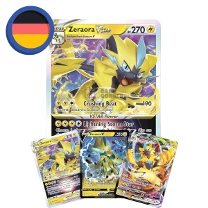 Pokemon Zeraora VMax & VStar Kampfbox (DE)