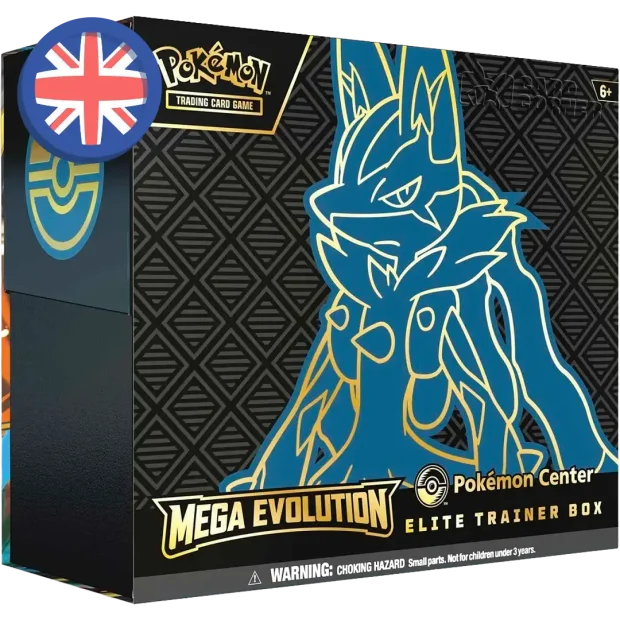 Pokemon Mega Evolution Pokemon Center ETB Lucario