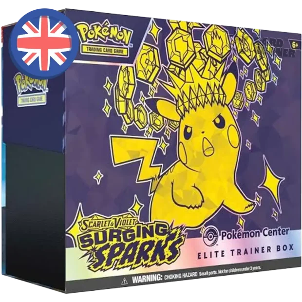 Pokemon Surging Sparks Pokemon Center ETB
