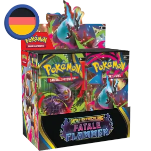 Pokemon Fatale Flammen Display Einzeln