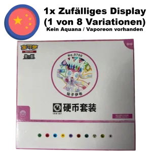 Pokemon Terastal Gathering Coin Set (CN) DISPLAY ZUFÄLLIG