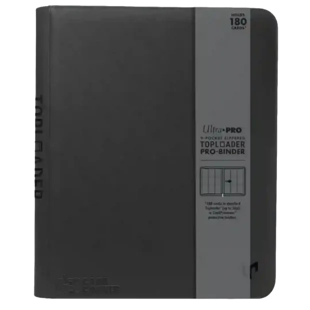 Ultra Pro 9-Pocket Zippered Toploader Premium Pro Binder