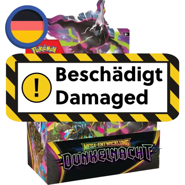 Pokemon Dunkelnacht Display B-Ware