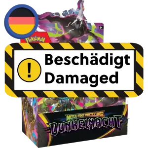 Pokemon Dunkelnacht Display B-Ware