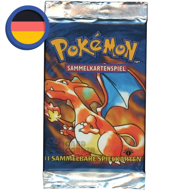 Pokemon Base Set 1. Edition Booster (DE) Glurak
