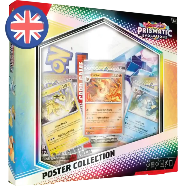 Pokemon Prismatic Evolutions Poster Collection (EN)