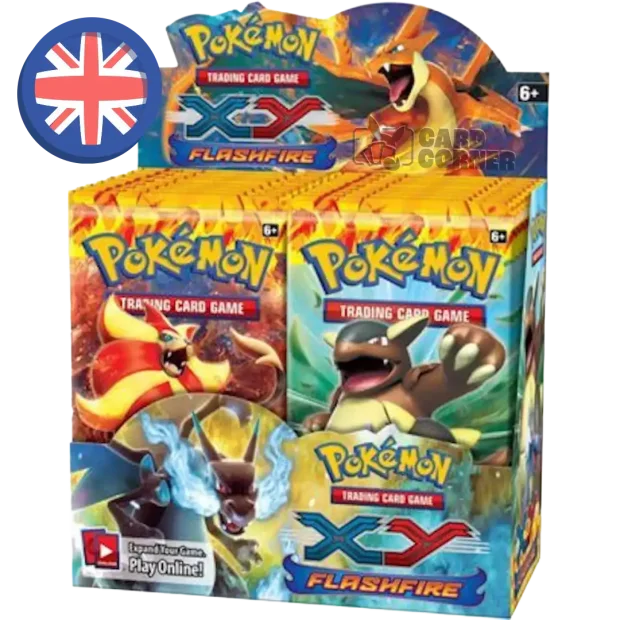 Pokemon XY Flashfire Display