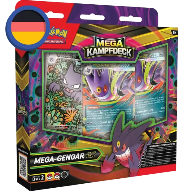 Pokemon Mega Kampfdeck Mega Gengar EX (DE)