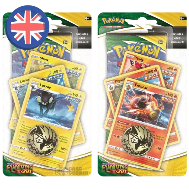 Pokemon Evolving Skies Premium Checklane Blister