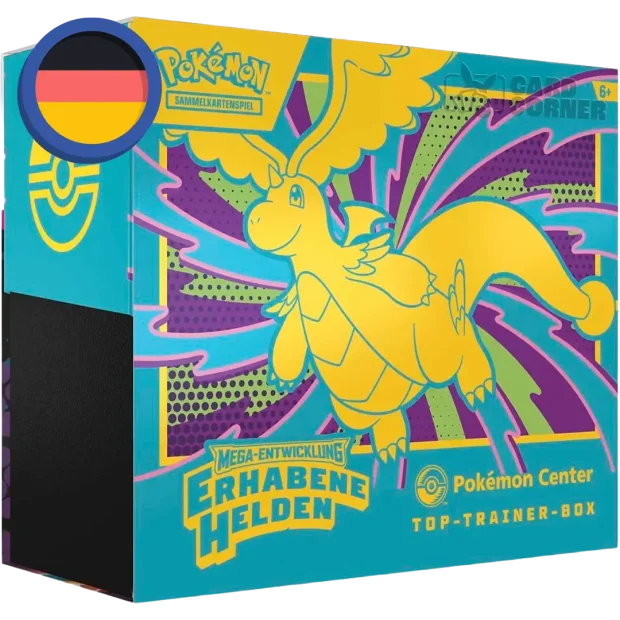 Pokemon Erhabene Helden Pokemon Center Top Trainer Box