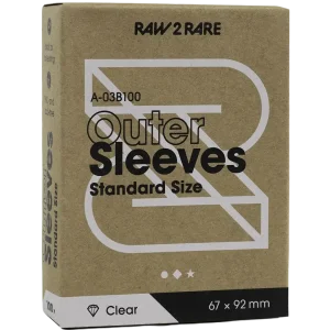Raw2Rare - Outer Sleeves Standard Clear - 100 Stück
