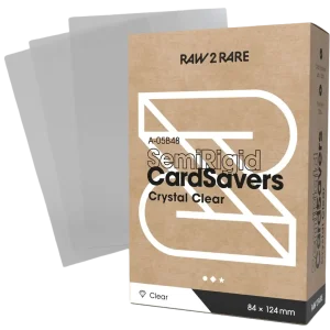 Raw2Rare - Semi Rigid Card Savers Clear - 48 Stück