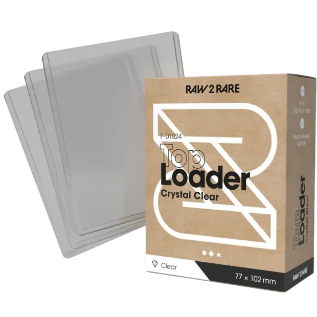 Raw2Rare - Toploader Clear - 24 Stück