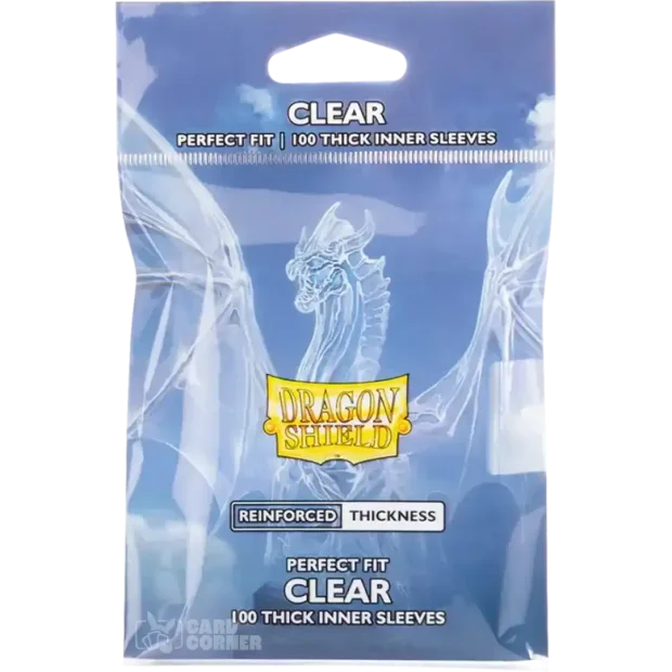 Dragon Shield Thick Perfect Fit Sleeves Clear - 100 Stück