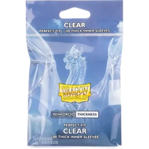 Dragon Shield Thick Perfect Fit Sleeves Clear - 100 Stück
