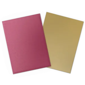 Dragon Shield Matte Dual Sleeves Standard Size Pomegranate & Gold