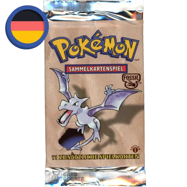Pokemon Fossil 1. Edition Booster (DE)