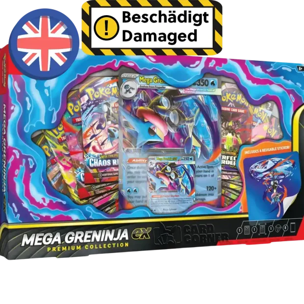 B-Ware Produkte Pokemon Mega Greninja EX Premium Collection (EN)