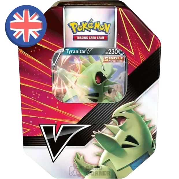 Pokemon V-Strikers Tin Box (EN) Tyranitar V