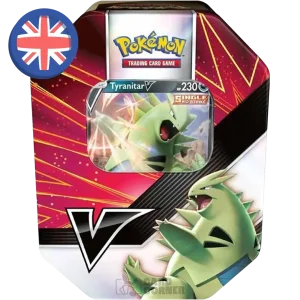 Pokemon V-Strikers Tin Box (EN) Tyranitar V