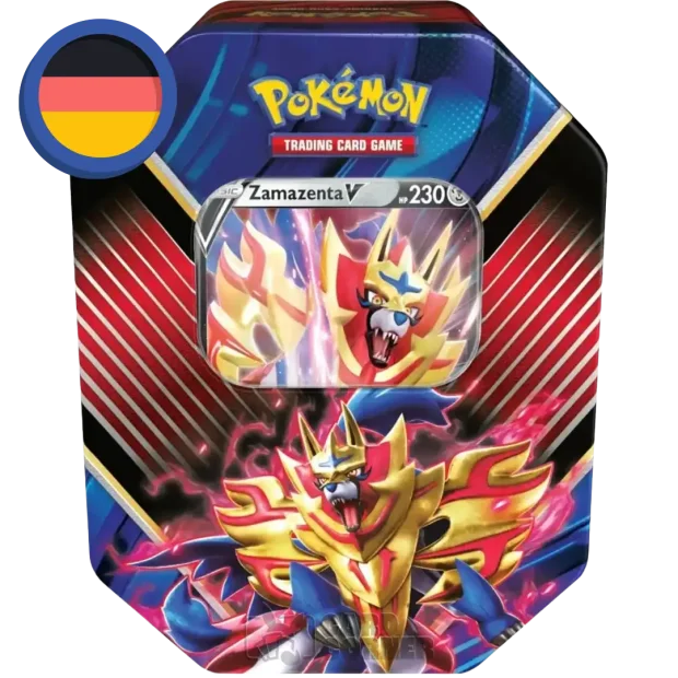 Pokemon Galar Legenden Tin Box (DE) Zamazenta V