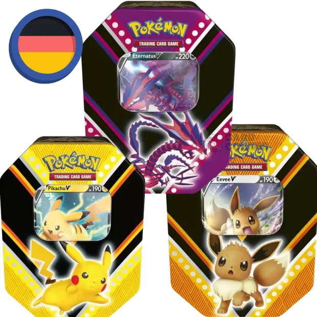 Pokemon V-Power Tin Box (DE)