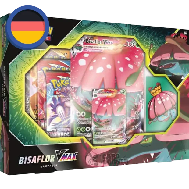 Pokemon Bisaflor VMax Kampfbox (DE)