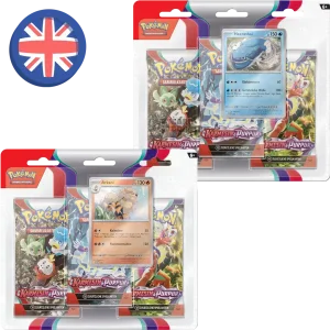 Pokemon Karmesin & Purpur 3-Pack Blister ZUFÄLLIG